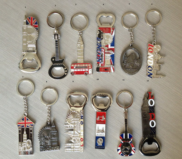 英国伦敦系列开瓶器钥匙扣