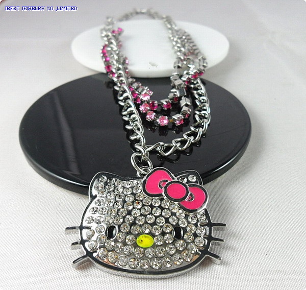 Hello Kitty 金属项链