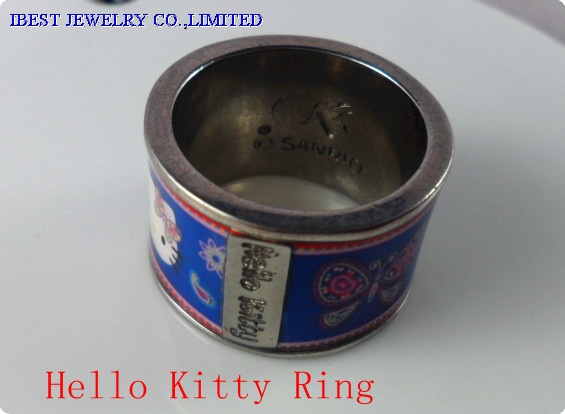 Hello Kitty 铜戒指