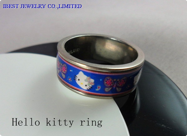 Hello Kitty 铜戒指
