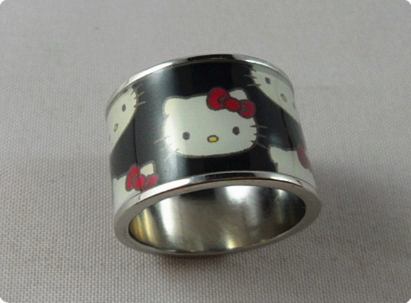 Copper Hello kitty Ring