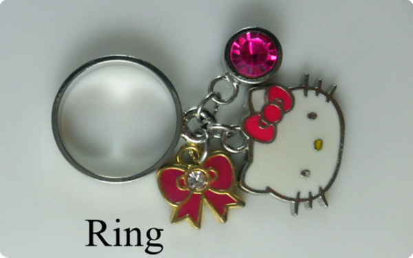 Hello Kitty Zinc alloy ring